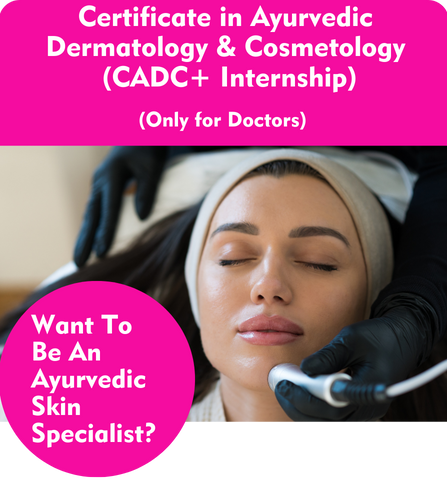 GIADA Ayurvedic Dermatology Cosmetology Courses after BAMS